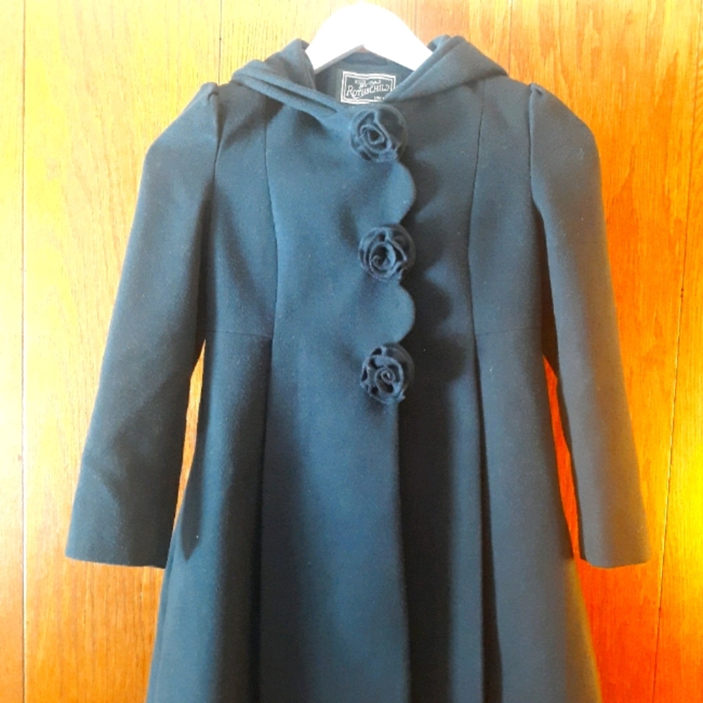 Rothchild hooded kids quarter length coat